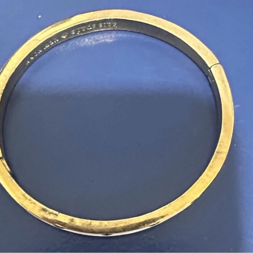 Kate Spade Gold and White Spade Bracelet - Picture 5 of 8
